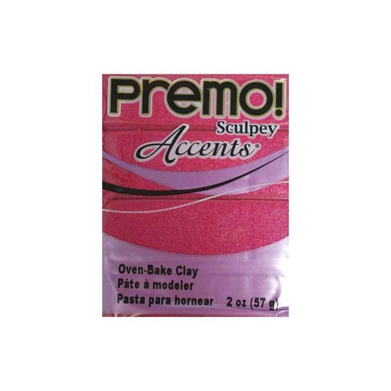 Premo Accents 57g Perleťová Magenta Sculpey FIMO Výroba Šperků