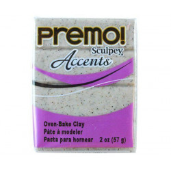 Premo Accents 57g Šedá Žula Sculpey FIMO Výroba Šperků