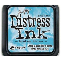 Polštářek Distress Ink Broken China Ranger Polštářky 5x5cm Inkousty Scrapbooking Papír