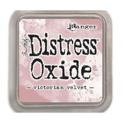 Polštářek Distress Oxide Victorian Velvet Ranger Polštářky 5x5cm Inkousty Scrapbooking Papír