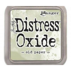 Polštářek Distress Oxide Old Paper Ranger Polštářky 5x5cm Inkousty Scrapbooking Papír