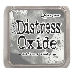 Polštářek Distress Oxide Hickory Smoke Ranger Polštářky 5x5cm Inkousty Scrapbooking Papír