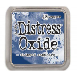 Polštářek Distress Oxide Chipped Sapphire Ranger Polštářky 5x5cm Inkousty Scrapbooking Papír