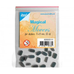 Plastové Oválky Magical Movers For Sliders (20ks), Joy Crafts Pomůcky Nástroje Boxy Scrapbooking Papír