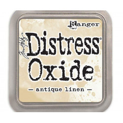 Polštářek Distress Oxide Antique Linen Ranger Polštářky 5x5cm Inkousty Scrapbooking Papír