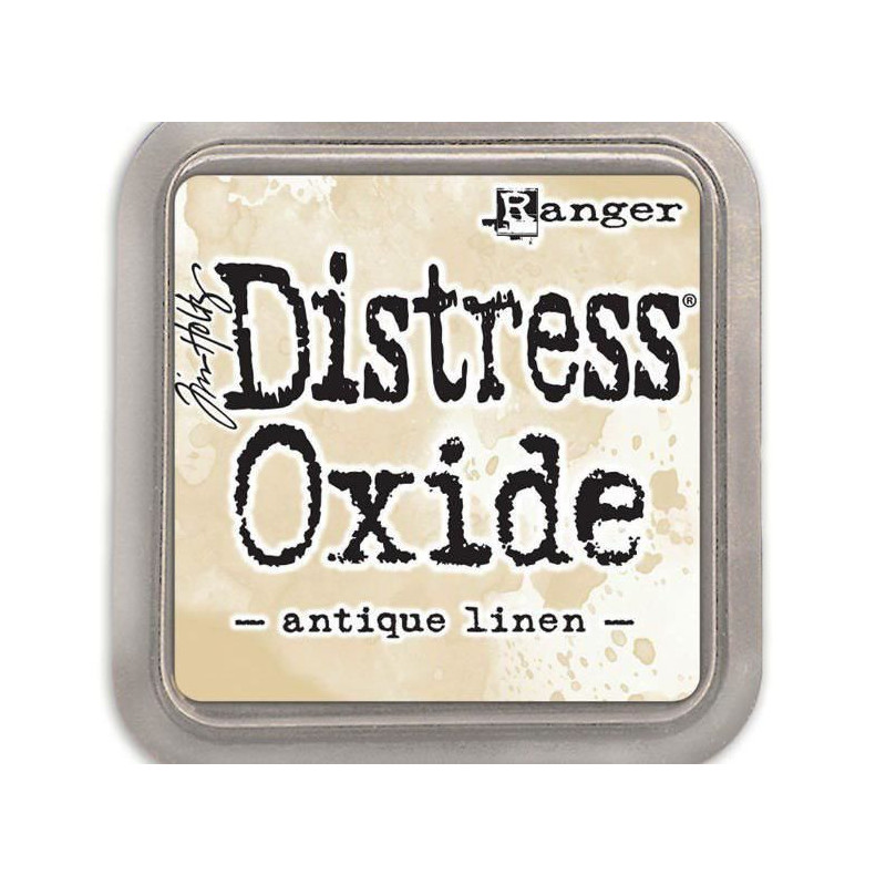 Polštářek Distress Oxide Antique Linen Ranger Polštářky 5x5cm Inkousty Scrapbooking Papír