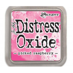 Polštářek Distress Oxide Picked Raspberry Ranger Polštářky 5x5cm Inkousty Scrapbooking Papír