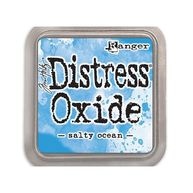 Polštářek Distress Oxide Salty Ocean Ranger Polštářky 5x5cm Inkousty Scrapbooking Papír