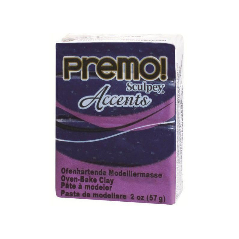 Premo Accents 57g Modrá Žula Sculpey FIMO Výroba Šperků