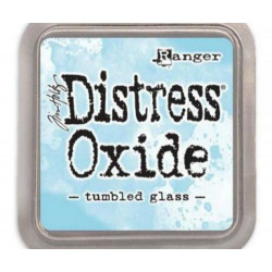 Polštářek Distress Oxide Tumbled Glass Ranger Polštářky 5x5cm Inkousty Scrapbooking Papír