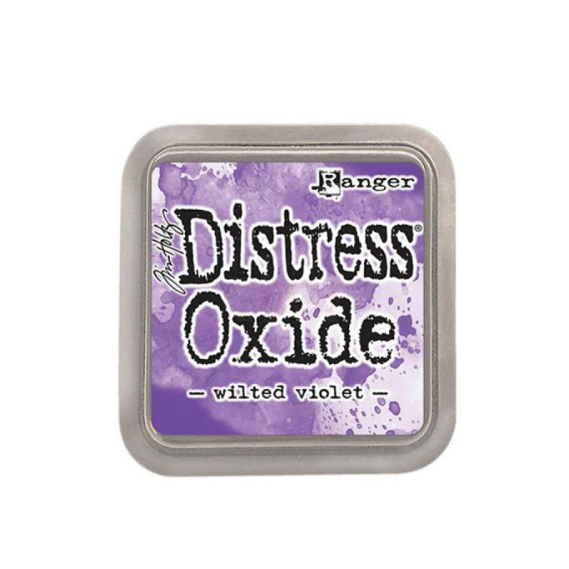 Polštářek Distress Oxide Wilted Violet Ranger Polštářky 5x5cm Inkousty Scrapbooking Papír