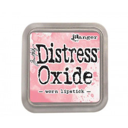 Polštářek Distress Oxide Worn Lipstick Ranger Polštářky 5x5cm Inkousty Scrapbooking Papír