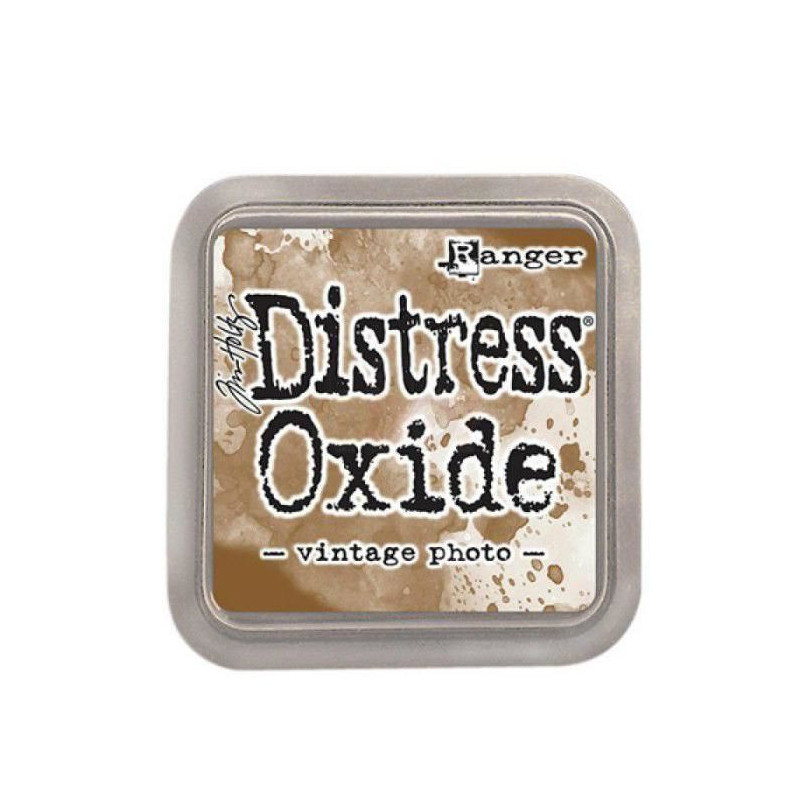 Polštářek Distress Oxide Vintage Photo Ranger Polštářky 5x5cm Inkousty Scrapbooking Papír