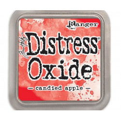 Polštářek Distress Oxide Candied Apple Ranger Polštářky 5x5cm Inkousty Scrapbooking Papír