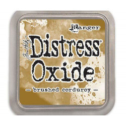 Polštářek Distress Oxide Brushed Corduroy Ranger Polštářky 5x5cm Inkousty Scrapbooking Papír