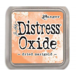 Polštářek Distress Oxide Dried Marigold Ranger Polštářky 5x5cm Inkousty Scrapbooking Papír