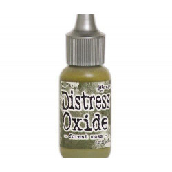 Distress Oxide Náplň 14ml - Forest Moss Ranger Náhradní Náplně, Inkousty Polštářky Scrapbooking Papír