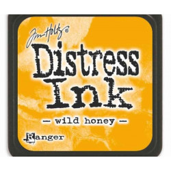 Distress Ink Mini Wild Honey Ranger Polštářky 3x3cm Inkousty Scrapbooking Papír