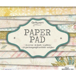 Sada Papírů 15x15cm (36ks) Č.48 Studio Light Papíry Potiskem Scrapbooking