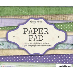 Sada Papírů 15x15cm (36ks) Č.44 Studio Light Papíry Potiskem Scrapbooking