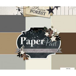 Sada Papírů 15x15cm (36ks) Č.38 Frozen Forest Studio Light Vánoční Papíry Vánoce Scrapbooking