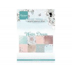 Sada Papírů A5 Winter Dream (32ks), Marianne Design Papíry Potiskem Scrapbooking