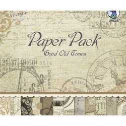 Sada Jednostranných Papírů 30x30cm Good Olg Times Ursus Papíry Sady Potiskem Scrapbooking