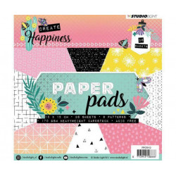 Sada Papírů 15x15cm (36ks) Č.112 Create Happiness Studio Light Papíry Potiskem Scrapbooking