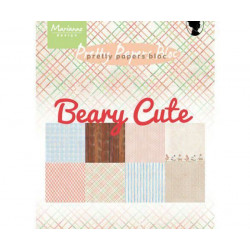 Sada Papírů A5 Beary Cute (32ks), Marianne Design Papíry Potiskem Scrapbooking