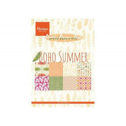 Sada Papírů A5 Boho Summer (32ks), Marianne Design Papíry Potiskem Scrapbooking