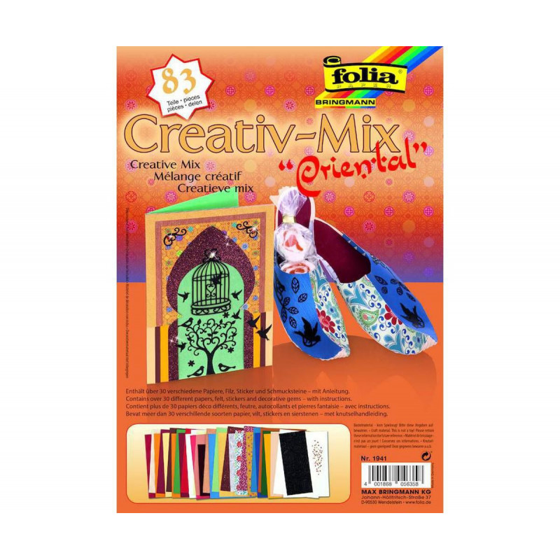 Kreativní Mix - Oriental - 83 Dílů, Folia Bringmann