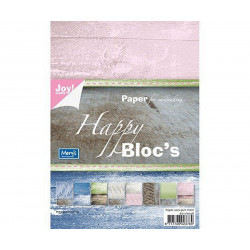 Sada Papírů A5 Happy Bloc´s (32ks), Joy Crafts Papíry Potiskem Scrapbooking