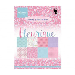 Sada Papírů A5 Fleurigue (32ks), Marianne Design Papíry Potiskem Scrapbooking