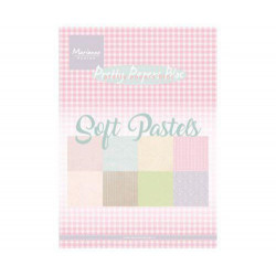 Sada Papírů A5 Soft Pastels (32ks), Marianne Design Papíry Potiskem Scrapbooking