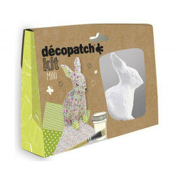 Sada Na Decoupage Králík Décopatch Sady Zvířátka Předměty Hobby Barvy