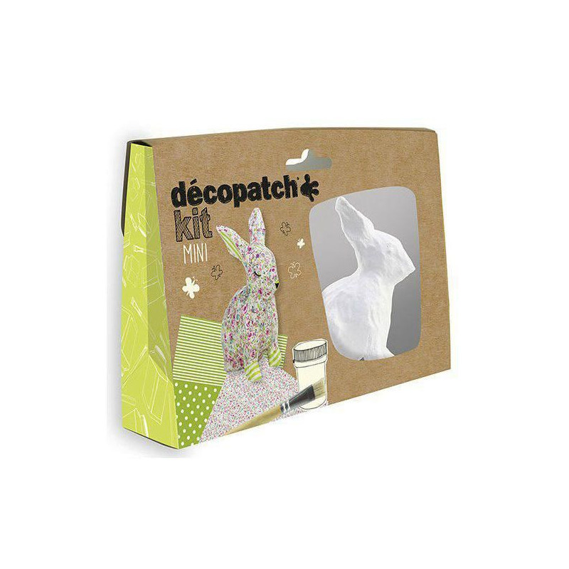 Sada Na Decoupage Králík Décopatch Sady Zvířátka Předměty Hobby Barvy