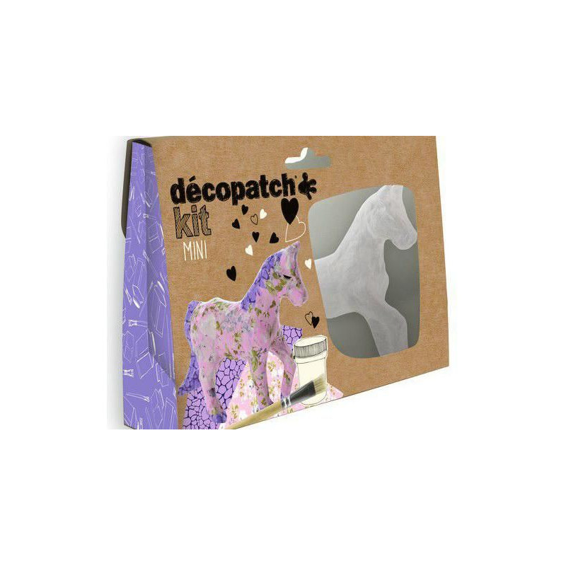 Sada Na Decoupage Kůň, Décopatch Sady Zvířátka Předměty Hobby Barvy