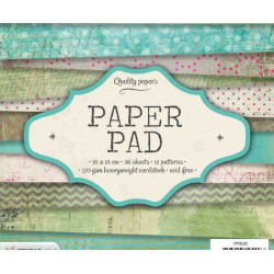 Sada Papírů 15x15cm (36ks) Č.82 Studio Light Papíry Potiskem Scrapbooking