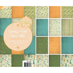 Sada Jednostranných Papírů Spring Fever 15x30cm (48ks), Joy Crafts Papíry Potiskem Scrapbooking