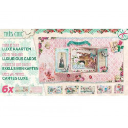 Sada Papírových Výseků V Bloku Tres Chic 31x16cm Studio Light Papíry Obrázky Potiskem Scrapbooking