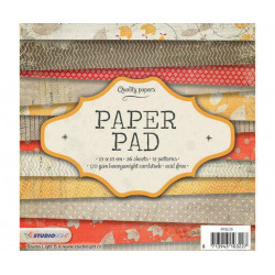 Sada Papírů 15x15cm (36ks) Č.70 Studio Light Papíry Potiskem Scrapbooking