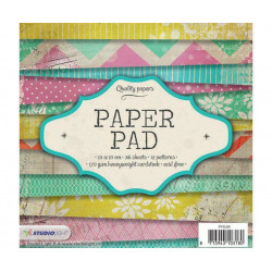 Sada Papírů 15x15cm (36ks) Č.66 Studio Light Papíry Potiskem Scrapbooking