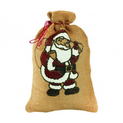 Jutový Pytel 17 x 25 Cm S Potiskem Přírodní, Folia Bringmann