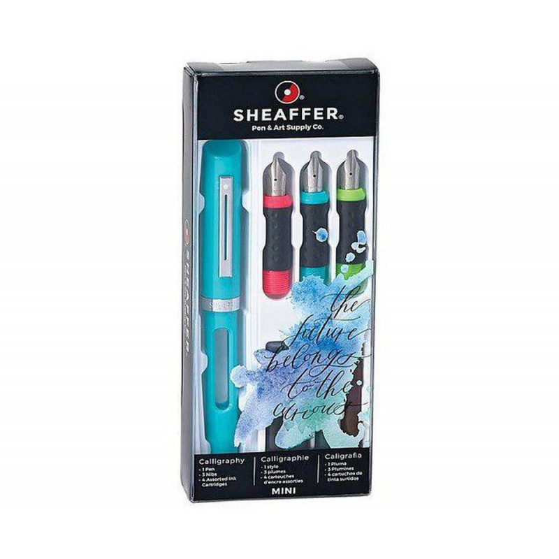 Sheaffer Calligraphy Sada Mini Kit Pro Kaligrafii Sheaffer Pera Štětce Kaligrafie Výtvarné Potřeby