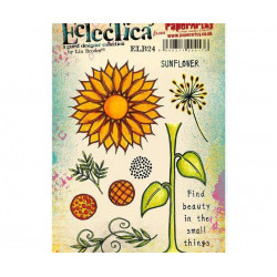 Slunečnice - Gumová Cling Razítka (10ks), Paperartsy Scrapbooking Papír