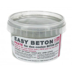 Pasta Easy Beton Imitující Vzhled Betonu Tmavá 350g Efco Gesso Pasty Barvy Speciální, Hobby Barvy Decoupage