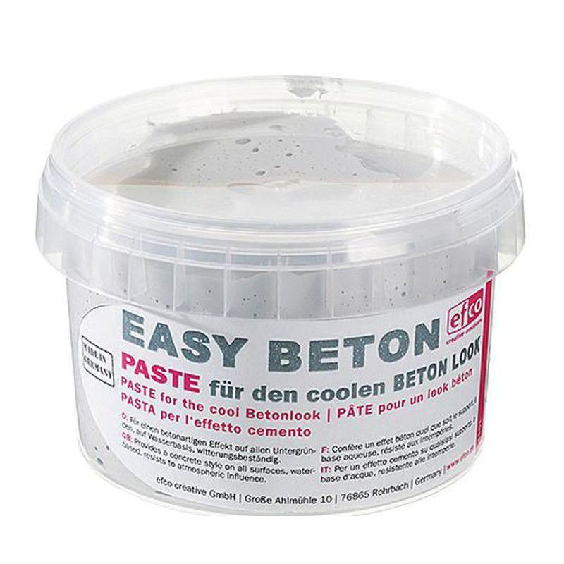 Pasta Easy Beton Imitující Vzhled Betonu Světlá 350g Efco Gesso Pasty Barvy Speciální, Hobby Barvy Decoupage