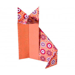 Origami Papír Basics Červený 80g/m2 Folia Bringmann