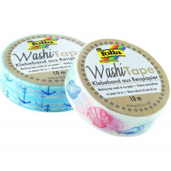 Washi Tape - Dekorační Lepící Páska - Mušle Folia Bringmann