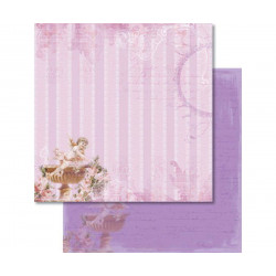 Třpytivý Oboustranný Scrapbookový Papír Andílek Ursus 30 x 30 Vintage Papíry Listy Potiskem Scrapbooking